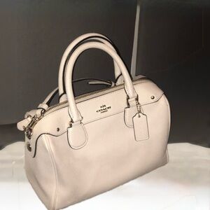 Coach Cream Crossbody Bag